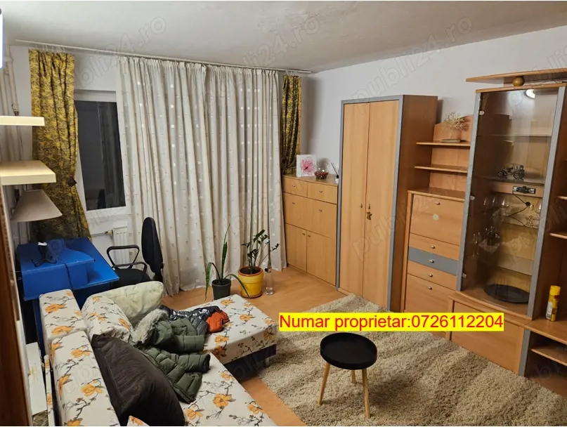 Apartament 1 camera de inchiriat - zona complex studentesc
