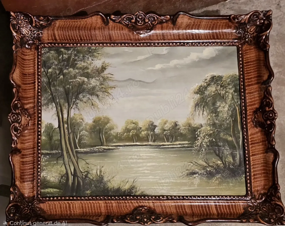 Tablou peisaj - pictura in ulei 
