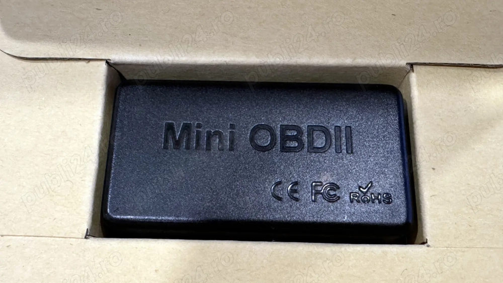Tester auto Mini OBD2 , scanare si diagnosticare auto E-OBD-2, Bluetooth 4.0