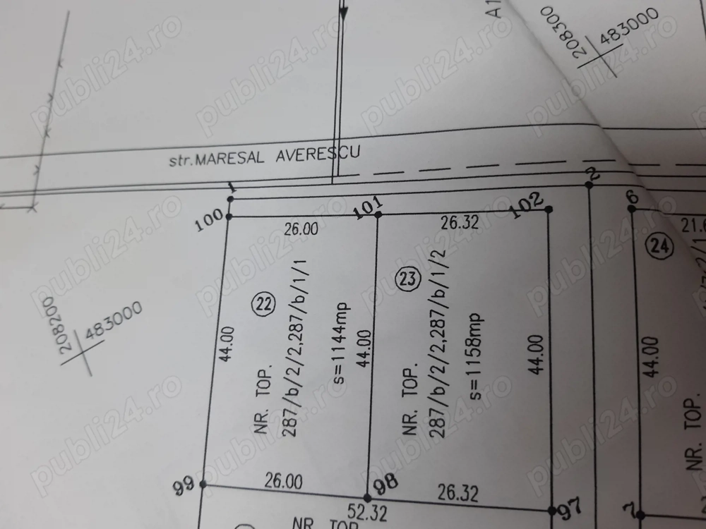 Vând teren  intravilan în Dumbravita cu toate utilitatile