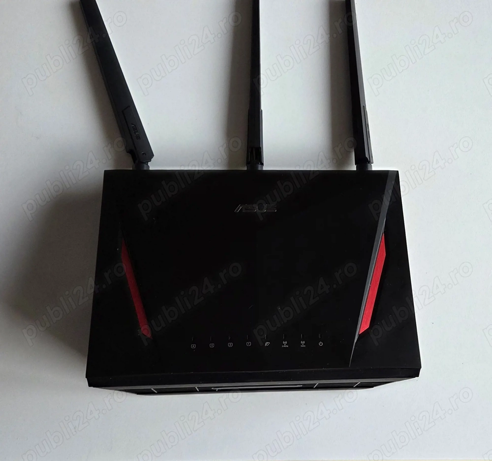 Router Wireless ASUS RT-AC86U, AC2900, Dual-Band  750 + 2167 Mbps, USB 3.0