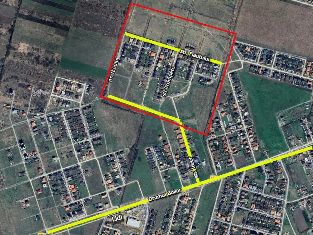 Teren de vanzare, zona Mosnita, Serena 3