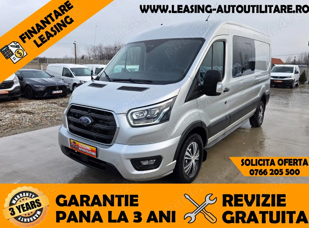 Ford New Transit L3H2 Doka 6LOCURI+DUBA L2.40M