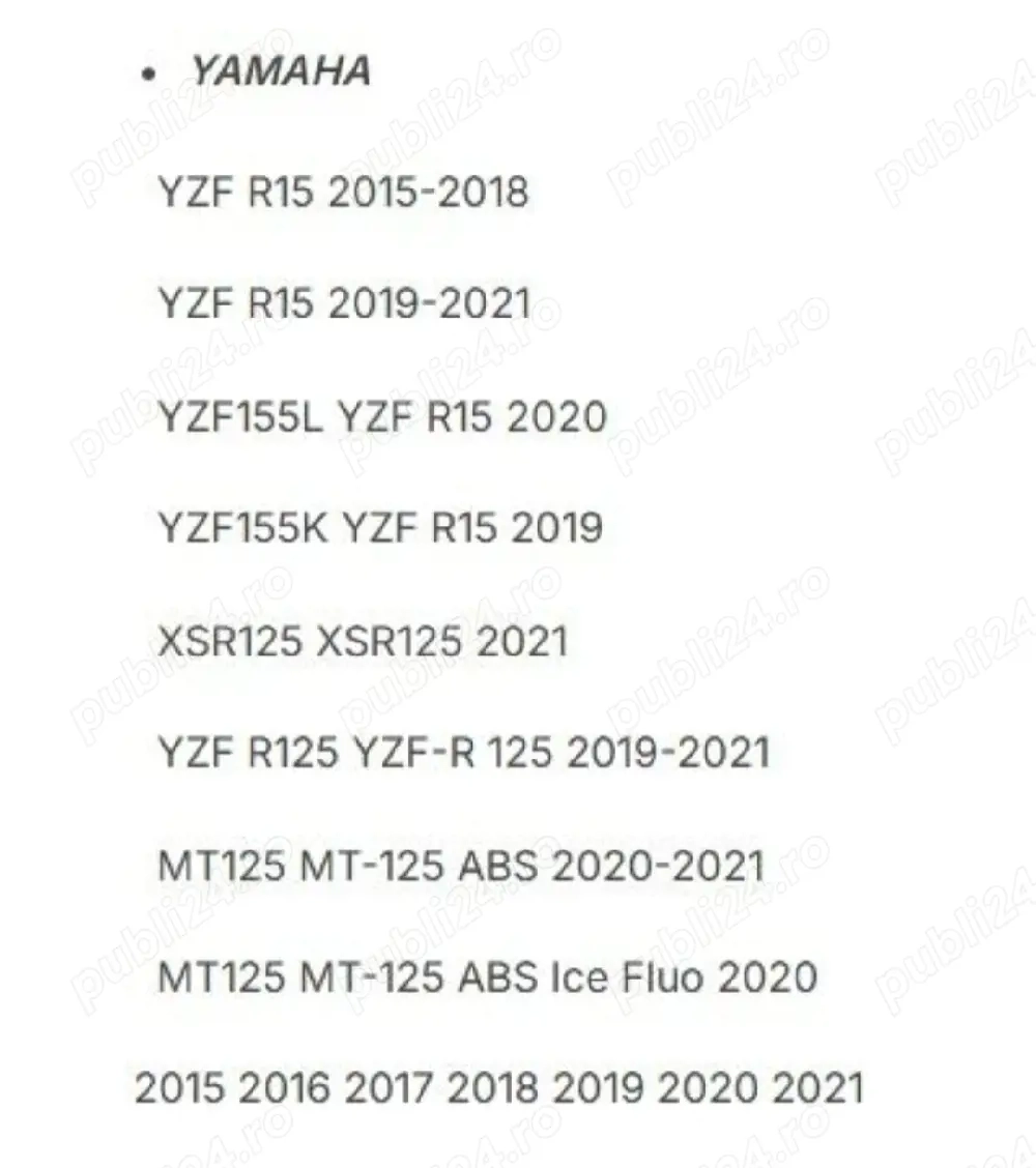 Stator Alternator Yamaha YZF R125 R15 MT125 Bobina 15-21