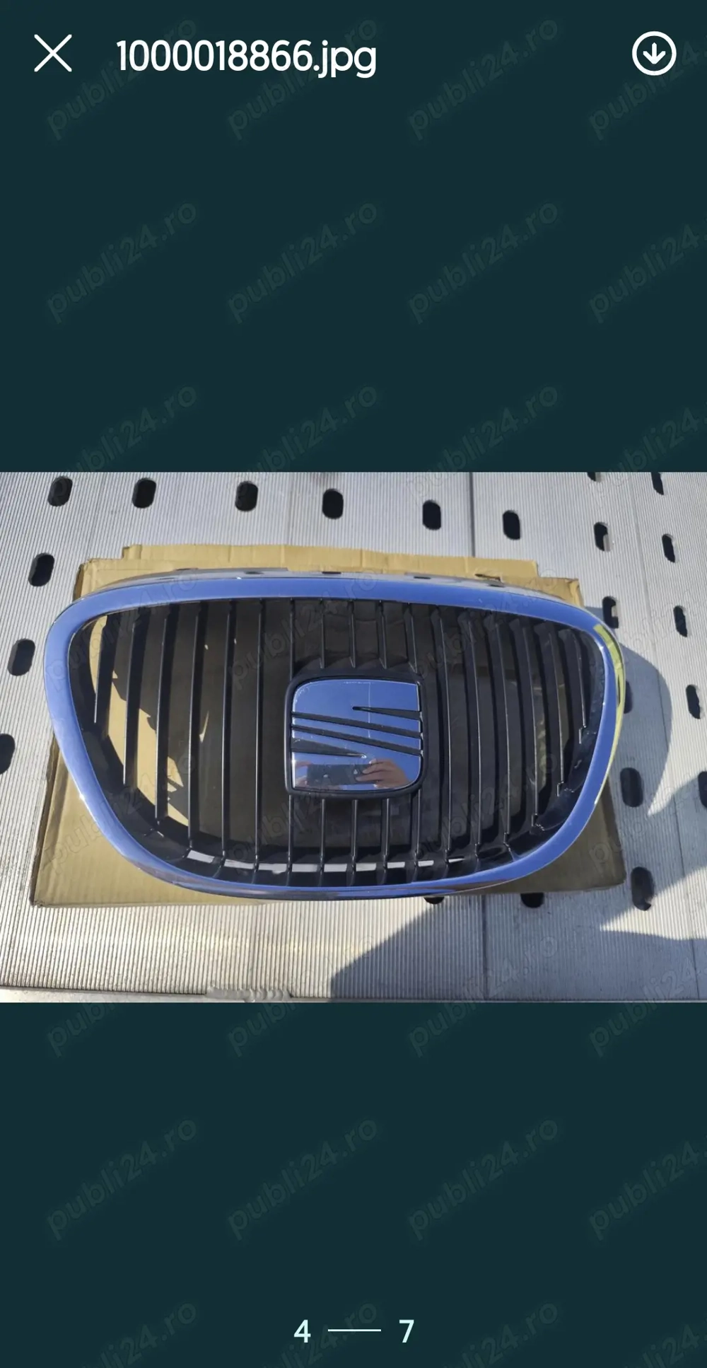 Grila centrala Seat leon 2005-2012