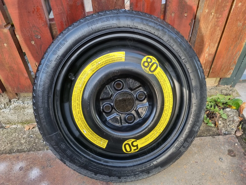 REZERVA vw polo,toyota suzuki kia opel  4x100 pe 14 slim