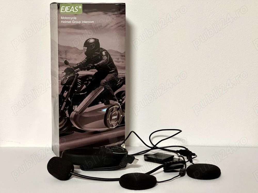 EJEAS Q8 intercom Casca De Motocicleta