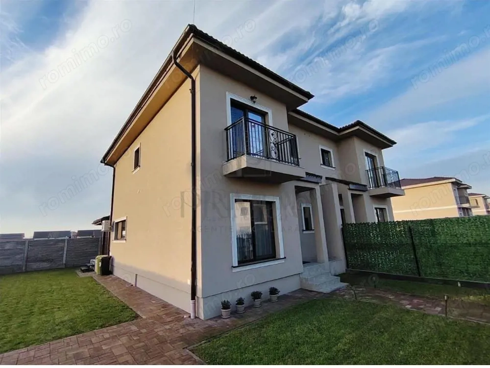 Duplex superb - zona foarte buna - disponibil imediat - finisaje top - perete comun izolat extra