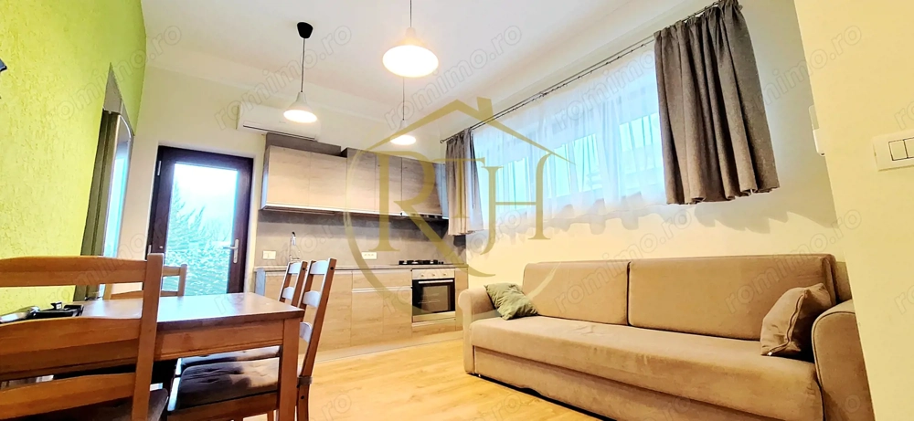 Oferim spre inchiriere, apartament cu 2 camere, curte proprie, parcare, Giroc