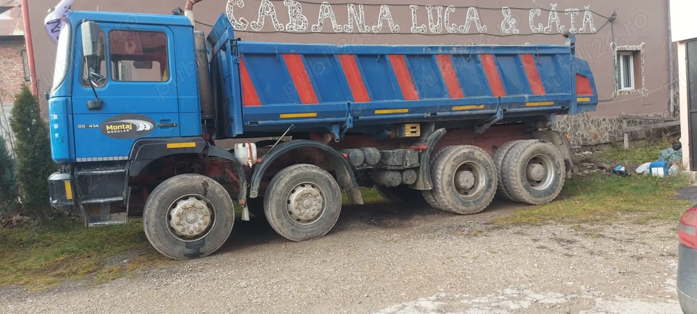 Autobasculantă 8x4 MAN 
