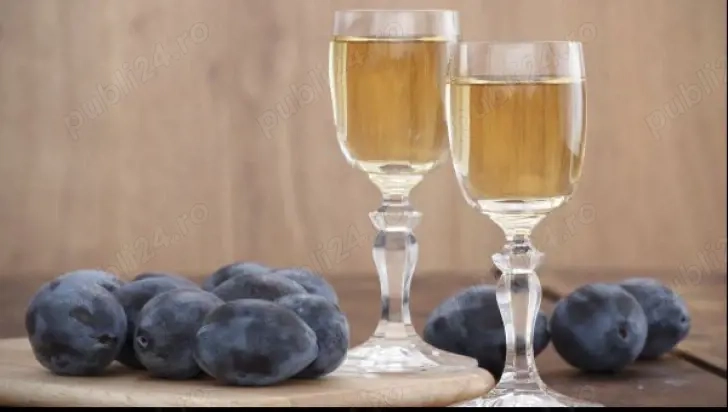 Palinca de prune de Oaş. 38lei-Litru