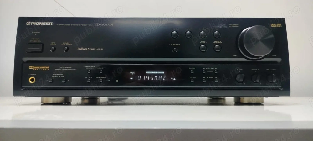 Pioneer VSX 505 RDS amplificator 120W canal Sunet Cald Phono (Pick-up)