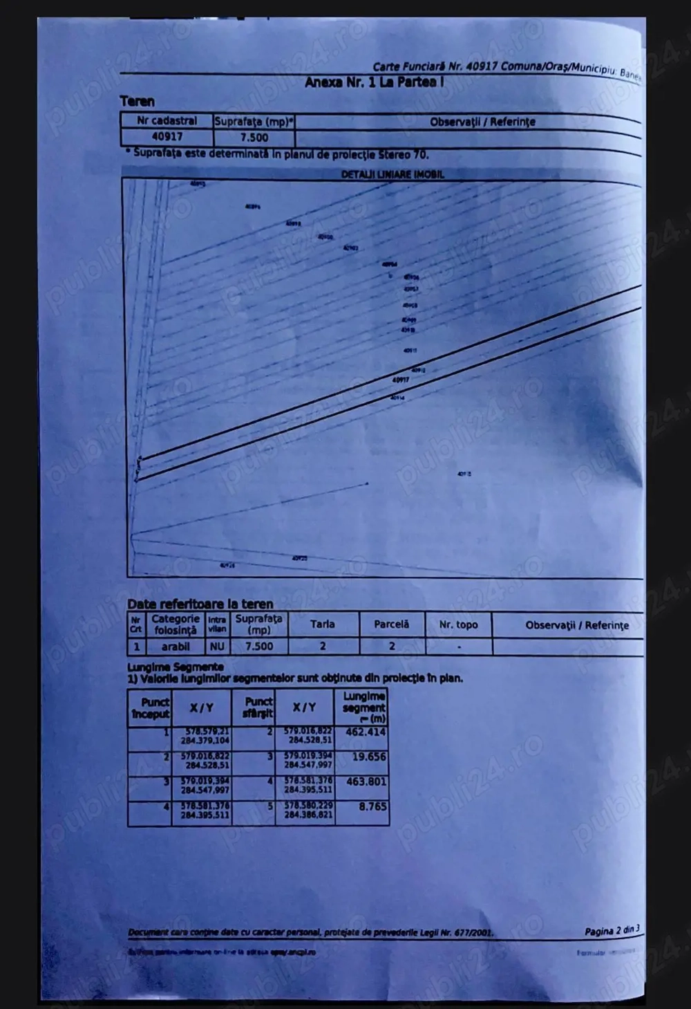 Teren arabil 7500 mp pe DN5, comuna Băneasa   vizibilitate excelentă