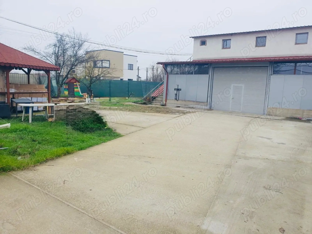 Hala   Depozit   Service auto (230m2) + Apartament (150m2) + 800 m2 teren in Dudovicesti-3km Craiova
