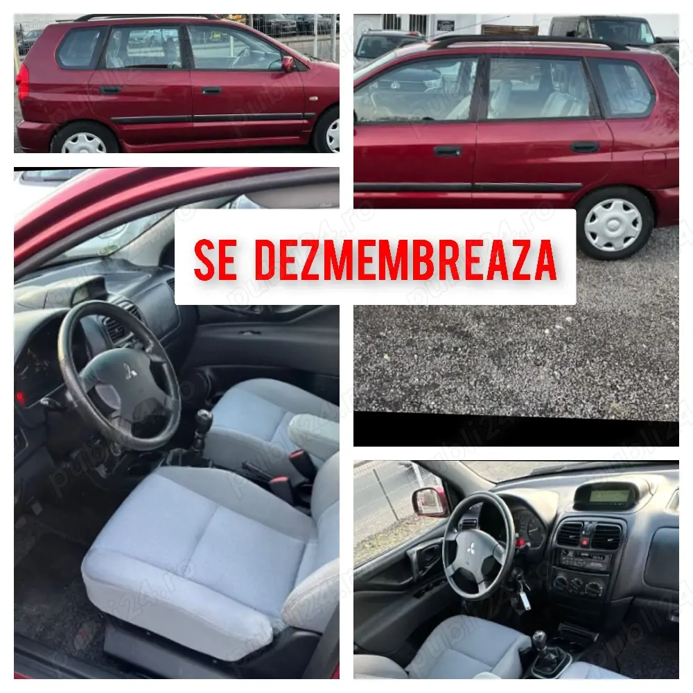 Dezmembrez Mitsubishi Space Star 1.3 16 v ,an 2004