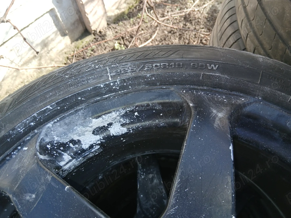 Set jante Mercedes C Class W203 echipate 225 50 r18