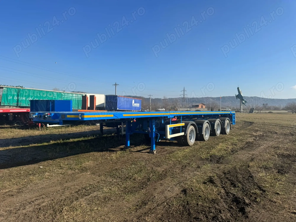 Semiremorcă extensibilă Broshuis 4 axe