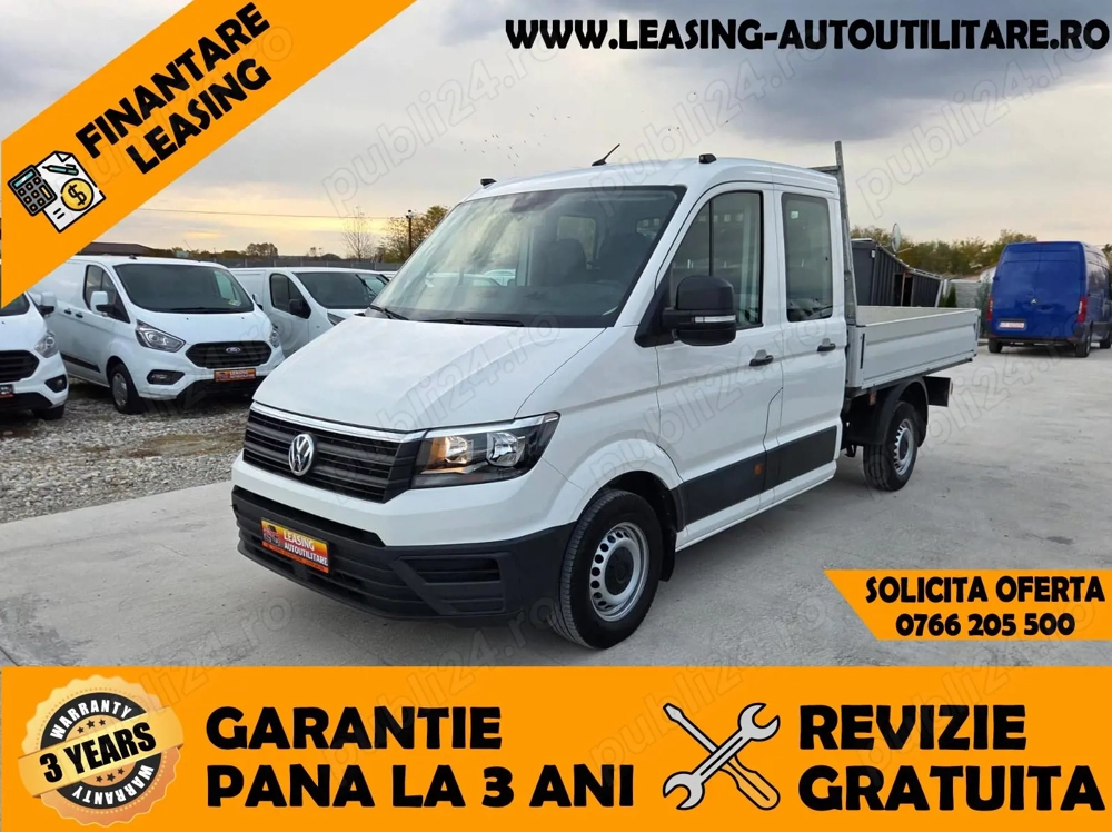 Volkswagen New Crafter Doka 7LOCURI+BENA