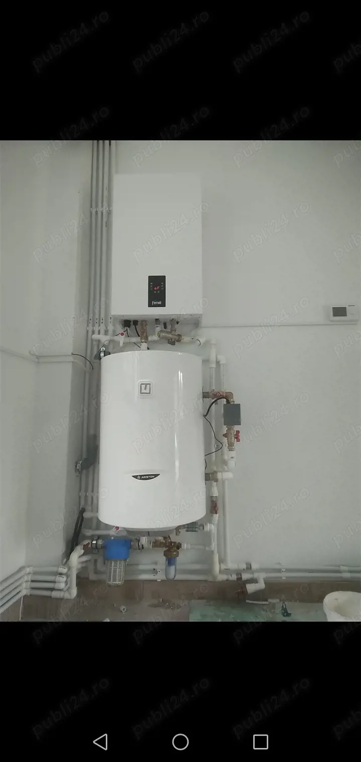 Execut lucrări de instalati sanitare, încălzire, reparați centrale și automatizariîn Braila