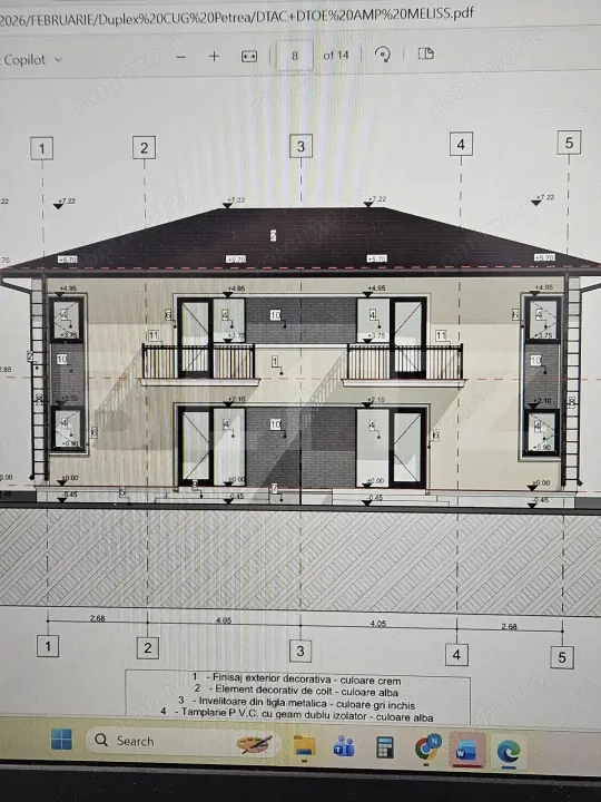 Duplex de vanzare, 105 mp, zona Rond Vechi - CUG