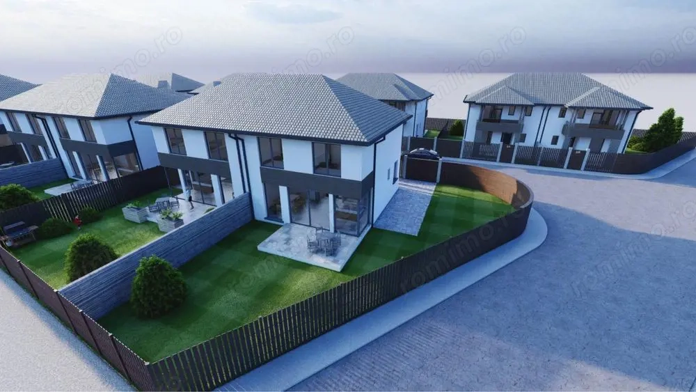 Casa cu 4 camere 3 bai si terasa in  Selimbar