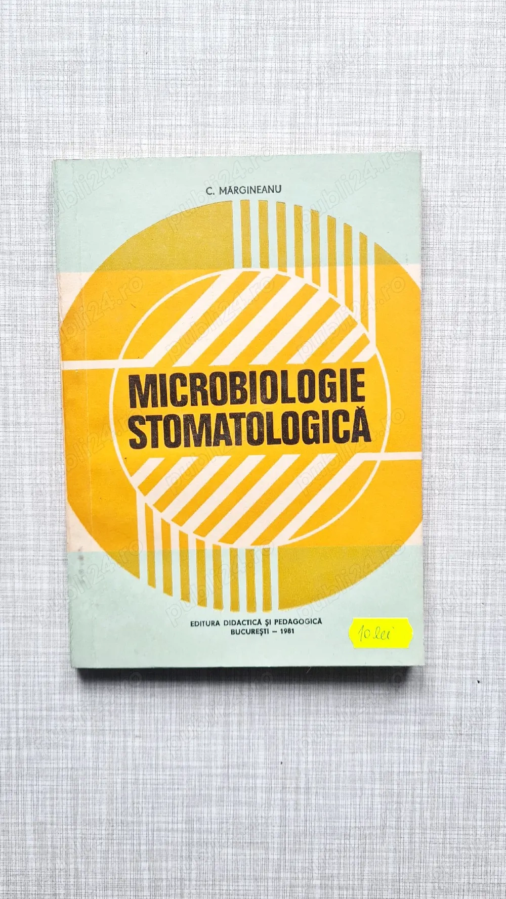 Microbiologie stomatologica C. Margineanu 1981