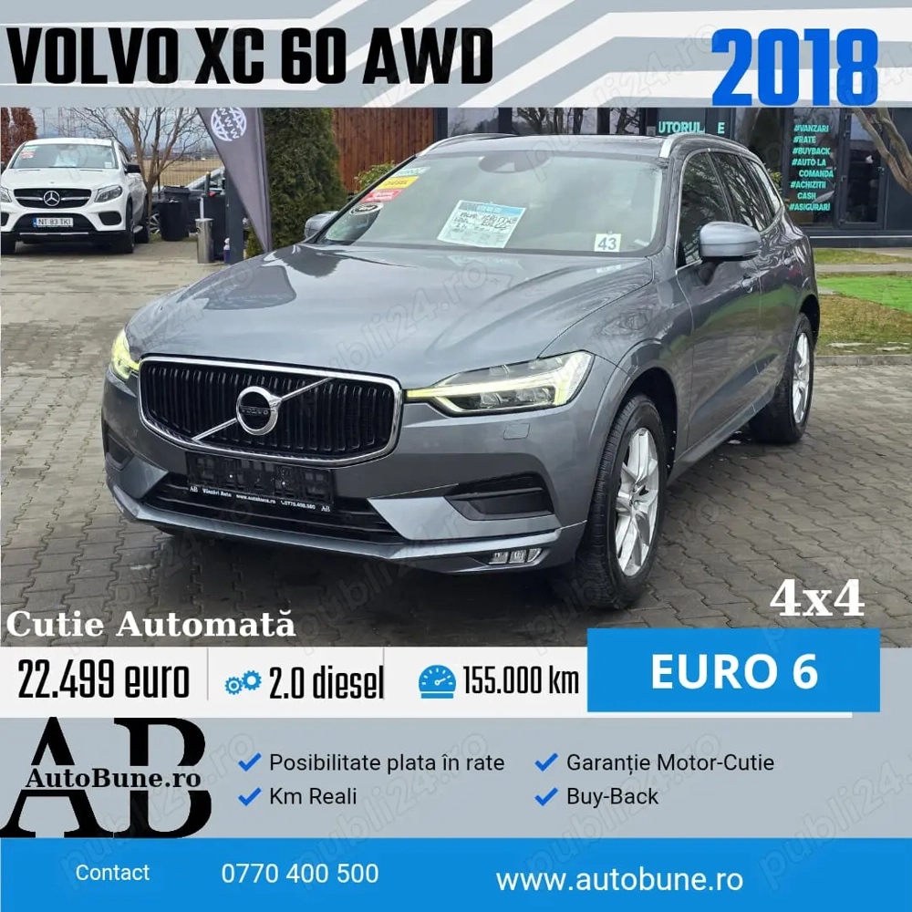 Volvo XC60 AWD 2.0 Diesel 190 CP