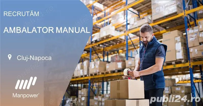 Ambalator manual - CLUJ-NAPOCA 