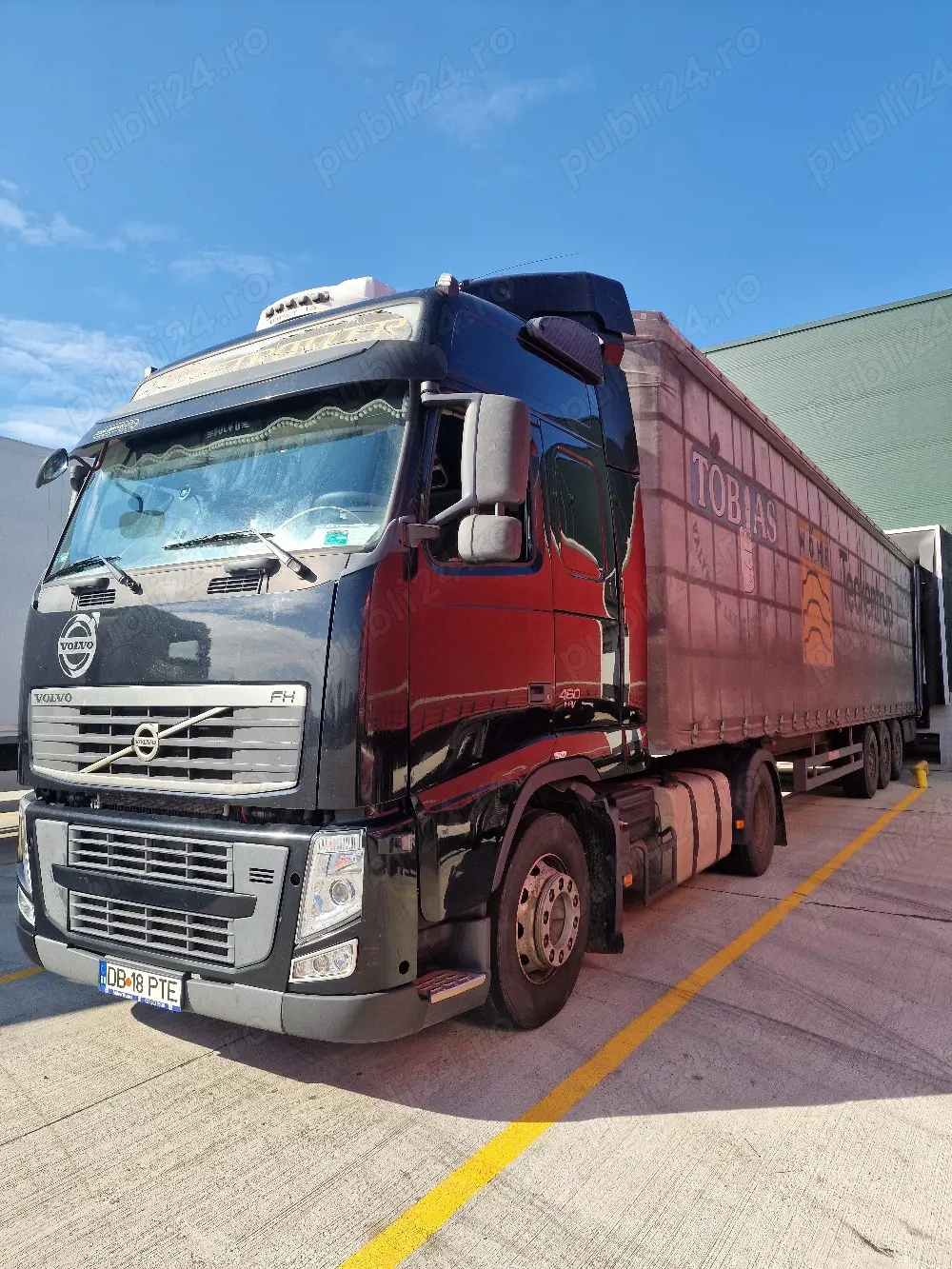 Volvo 460 Eev Semiremorca SCHWARTZMULLER 2005 alveola