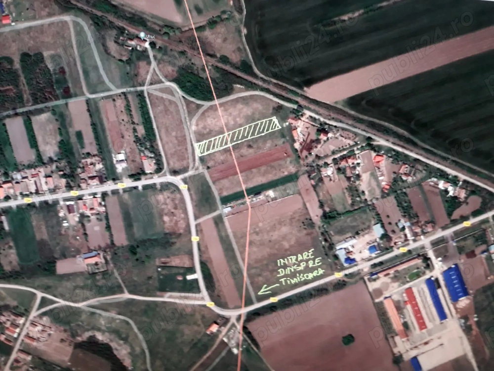 Vand teren 2100 mp Uliuc