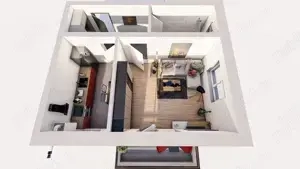 garsoniera si cu plata in transe  