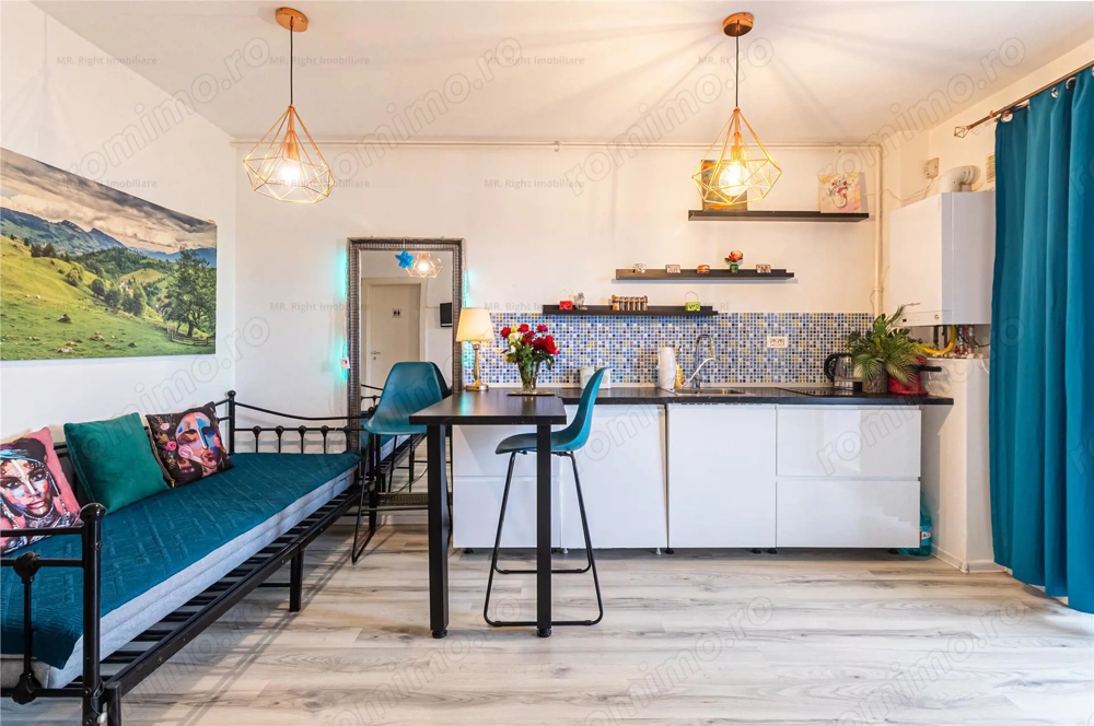 COMISION 0% | Apartament 2 camere tip studio | Parcare privata | 2 boxe depozitare