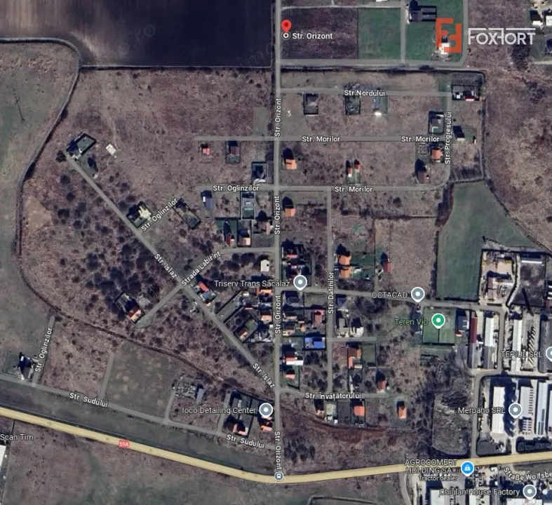 Teren de vanzare de 634 mp utili, zona Sacalaz