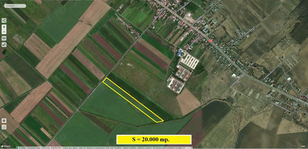 Tartasesti - Str. Giurgiului, 20.000 mp, teren intravilan