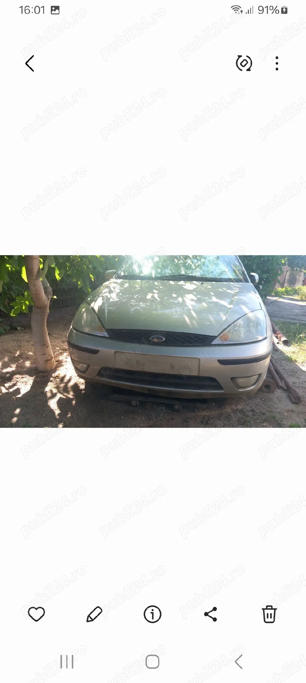 Dezmembrez ford focus 1.4 benzină 
