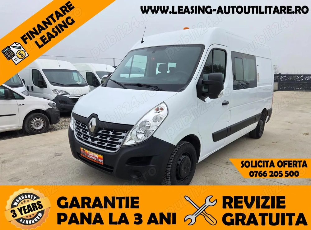 Renault Master Doka 7LOCURI+DUBA