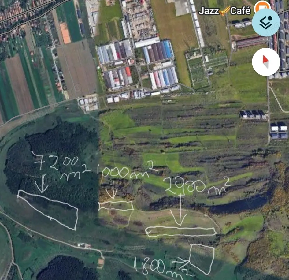 Oportunitate de investitie.4 Terenuri extravilane in apropiere de Sesul de sus Floresti