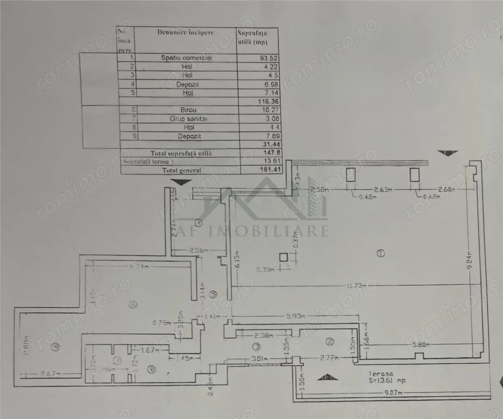 Spatiu comercial de vanzare
