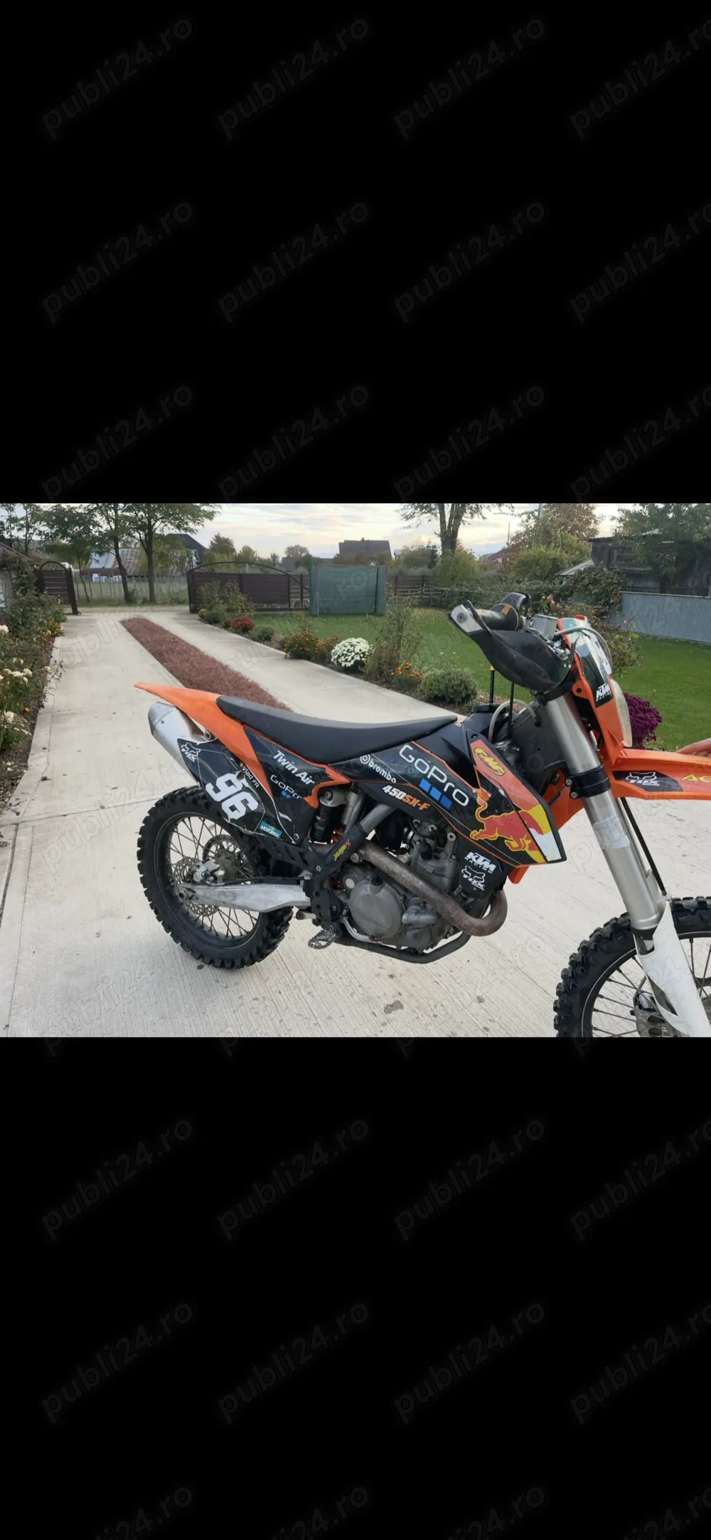 Enduro  cross ktm sxf 450 2014