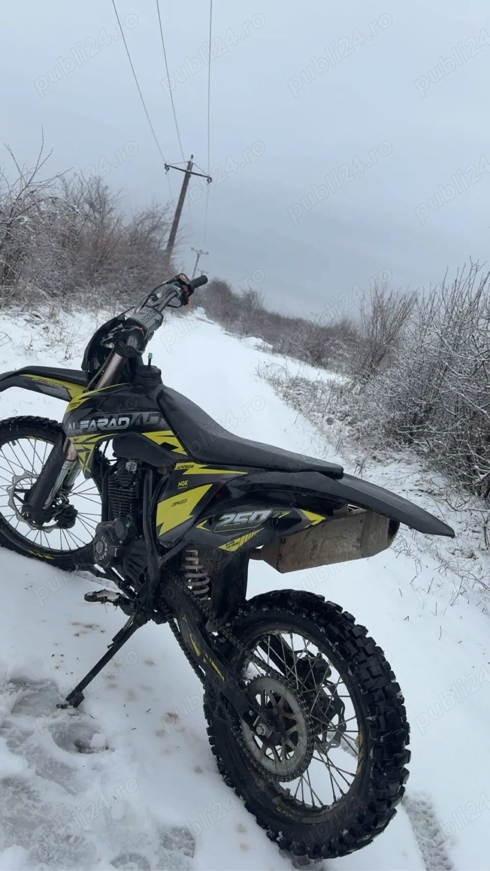 vand cross alfarad 250 cc