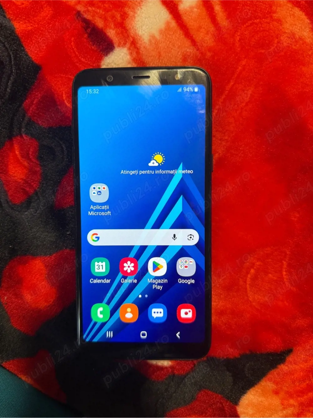 vând samsung galaxy A6 plus in stare fosrte buna de functionare 