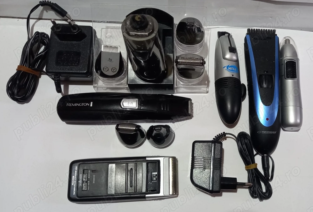 lot de aparate   mașini de tuns, ras și diverse alte aranjări (65 - 55 lei)