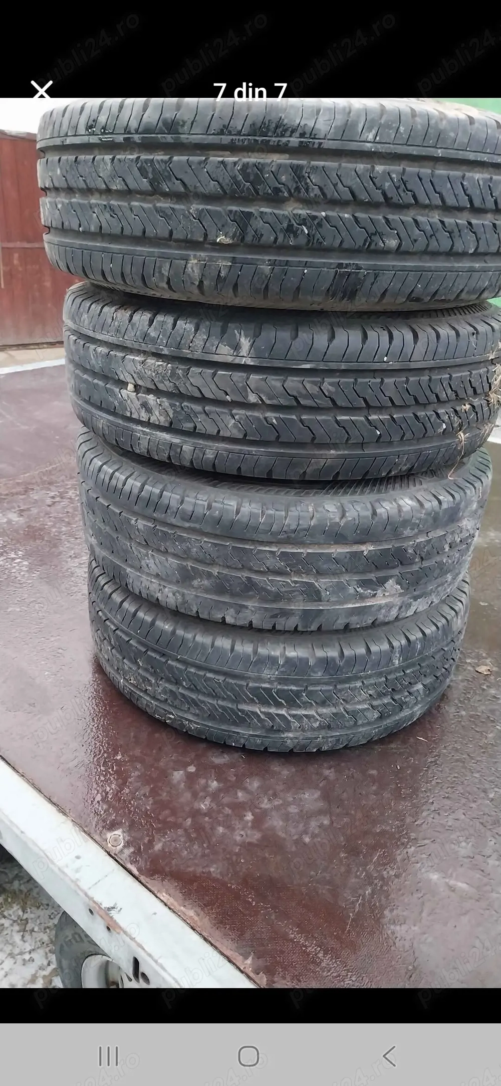 De vânzare 4 jante cu anvelope dot 2024