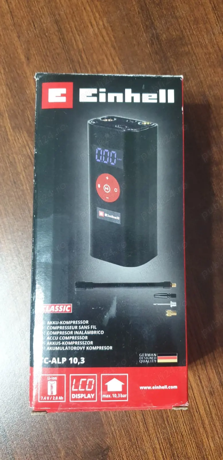 Compresor Portabil Einhell TC-ALP 10,3