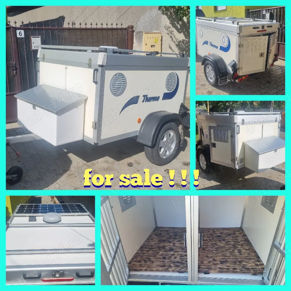 Remorca transport caini