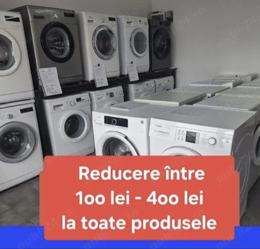 LICHIDARE DE STOC.  Mașini de spălat rufe automate import Germania. 