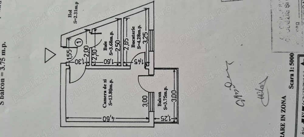 Garsoniera lângă Catedrala Ostroveni