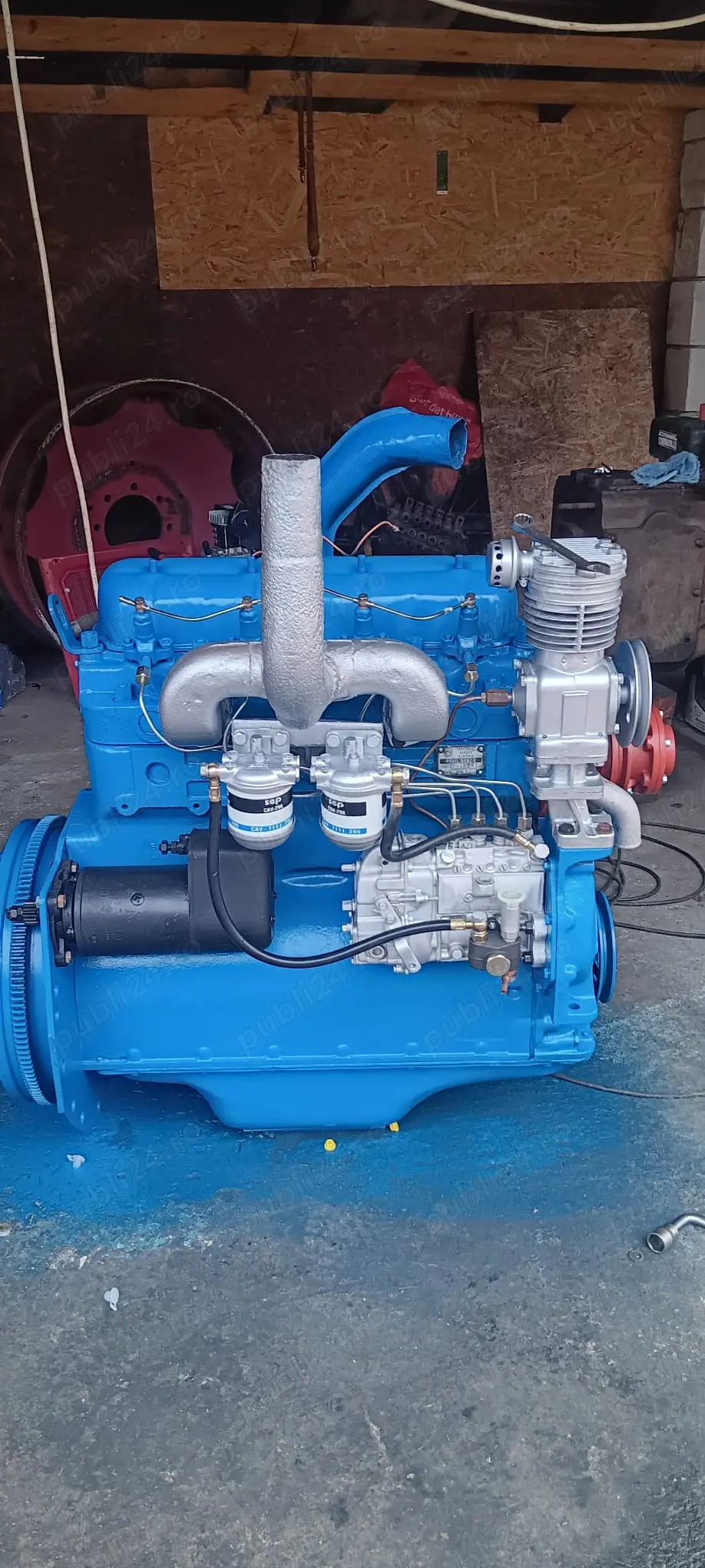 Bloc motor de tractor