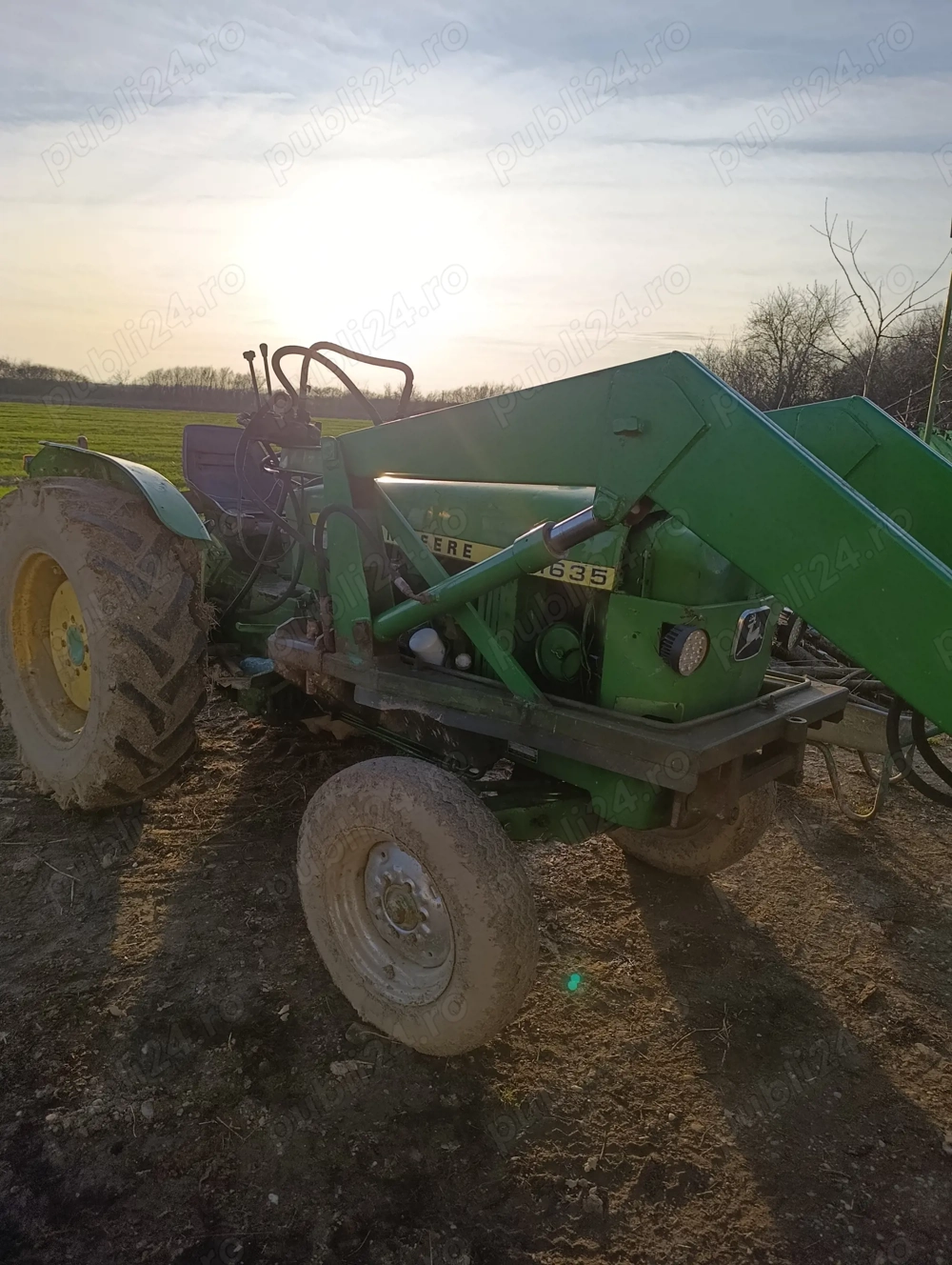 Vand tractor John Deere 1635