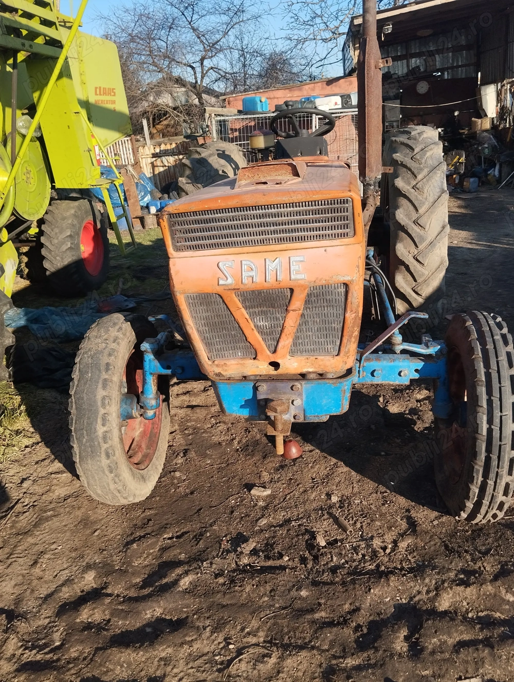 vind tractor same 70 cp reconditionat total cu plug reversibil